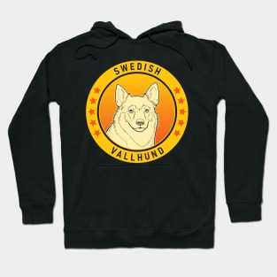 Swedish Vallhund Dog Portrait Hoodie